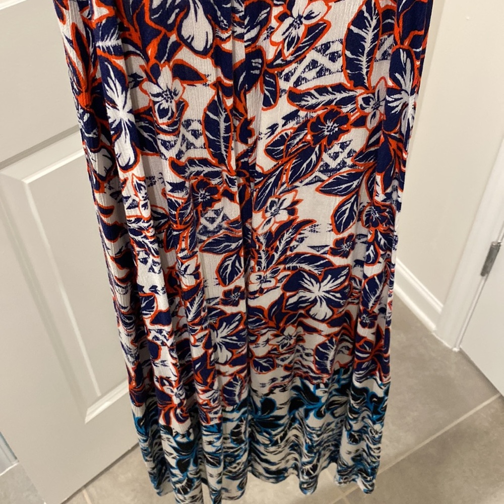 AQUA floral Maxi dress - Picture 6 of 6